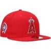 Men's Los Angeles Angels New Era Red 9/11 Memorial Side Patch 59FIFTY Fitted Hat -CapNation Shop 11 memorial side patch 59fifty fitted hat pi4402000 altimages ff 4402950 5a94ed6e52c48c07efffalt1 full