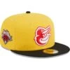 Men's Baltimore Orioles New Era Yellow/Black Grilled 59FIFTY Fitted Hat -CapNation Shop black baltimore orioles grilled 59fifty fitted hat ss5 p 200006661pv 1u oolt8tu4ubwt5qz8vxbkv qzscwry8ldcpeivfttlg