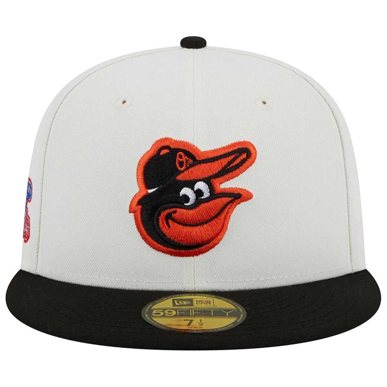 Men's Baltimore Orioles New Era Stone/Black Retro 59FIFTY Fitted Hat 4 Men's Baltimore Orioles New Era Stone/Black Retro 59FIFTY Fitted Hat - Image 2