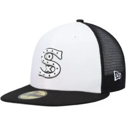 Men's Chicago White Sox New Era White/Black 2023 On-Field Batting Practice 59FIFTY Fitted Hat