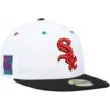 Men's Chicago White Sox New Era White/Black 95th Anniversary Primary Eye 59FIFTY Fitted Hat -CapNation Shop black chicago white sox 95th anniversary primary eye 59fifty fitted hat ss5 p 4640853pv 1u blgpjjwzfhbhbntmbueiv nctesu3xbeusaupcndvh