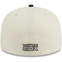 Men's Chicago White Sox New Era Stone/Black Chrome 59FIFTY Fitted Hat -CapNation Shop black chicago white sox chrome 59fifty fitted hat ss5 p 200013207pv 4u kdrjsuimrlubakqza9fiv 6dnfd5ac1tsfpsd3jsid