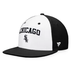 Men's Chicago White Sox Fanatics Branded White/Black Iconic Color Blocked Fitted Hat -CapNation Shop black chicago white sox iconic color blocked fitted hat ss5 p 4499302pv 3u sjvmwyfcyvss0qdzczjev tigtmrtbp9qftqtoyl1z