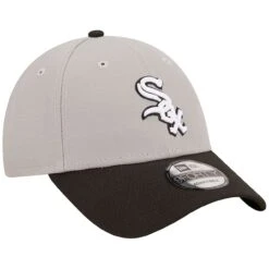 Men's Chicago White Sox New Era Gray/Black League 9FORTY Adjustable Hat -CapNation Shop black chicago white sox league 9forty adjustable hat ss5 p 5002444pv 3u l2fronc6tyt6eqs5wi13v lsuvy5ruu0opihfyv5hi