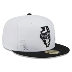 Men's Chicago White Sox New Era White/Black State 59FIFTY Fitted Hat -CapNation Shop black chicago white sox state 59fifty fitted hat ss5 p 4998588pv 3u cc0xcg56xggej7dcyi5jv dttwawxv4faz0rxgjby7