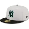 Men's New York Yankees New Era White/Black Spring Color Pack Two-Tone 59FIFTY Fitted Hat -CapNation Shop black new york yankees spring color pack two tone 59fifty fitted hat pi4414000 altimages ff 4414356 5f347aa98cfa52da15dbalt1 full