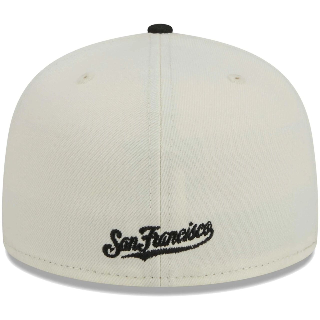 Men's San Francisco Giants New Era Stone/Black Chrome 59FIFTY Fitted Hat 6 Men's San Francisco Giants New Era Stone/Black Chrome 59FIFTY Fitted Hat - Image 4