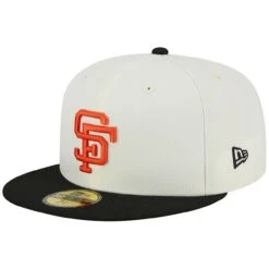 Men's San Francisco Giants New Era Stone/Black Retro 59FIFTY Fitted Hat -CapNation Shop black san francisco giants retro 59fifty fitted hat ss5 p 4999768pv 3u ugrybw6gig1zx9rdwronv tej2tbxxas2bn6hekybl