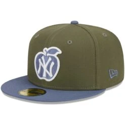 Men's New York Yankees New Era Olive/Blue 59FIFTY Fitted Hat -CapNation Shop blue new york yankees 59fifty fitted hat ss5 p 200013110pv 3u 3womudd8rxcxxafnhdznv nyjylhp4vq948une49vq