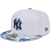 Men's New York Yankees New Era White/Blue Flamingo 59FIFTY Fitted Hat -CapNation Shop blue new york yankees flamingo 59fifty fitted hat ss5 p 200016139pv 1u pr4ezq9dmhrutvuh800dv 3ph7z7yr97b78puxpxmc