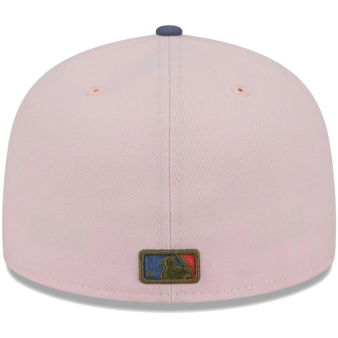 Men's New York Yankees New Era Pink/Blue Olive Undervisor 59FIFTY Fitted Hat 6 Men's New York Yankees New Era Pink/Blue Olive Undervisor 59FIFTY Fitted Hat - Image 4