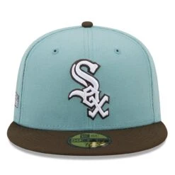 Men's Chicago White Sox New Era Light Blue/Brown 2005 World Series Beach Kiss 59FIFTY Fitted Hat -CapNation Shop brown chicago white sox 2005 world series beach kiss 59fifty fitted hat ss5 p 4997277pv 2u xblhez2qk93kavep3gmbv ntolnieyim4ciucrgxlp