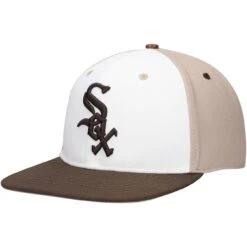 Men's Chicago White Sox Pro Standard White/Brown Chocolate Ice Cream Drip Snapback Hat -CapNation Shop brown chicago white sox chocolate ice cream drip snapback hat ss5 p 200006414pv 3u lelpsttuvml5awd3vituv 3zbwbachzuiugv9jkmdj