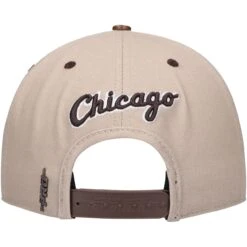 Men's Chicago White Sox Pro Standard White/Brown Chocolate Ice Cream Drip Snapback Hat -CapNation Shop brown chicago white sox chocolate ice cream drip snapback hat ss5 p 200006414pv 4u lelpsttuvml5awd3vituv alozrrjou6azzndfnlcz