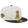 Men's Los Angeles Angels New Era White/Brown 2002 World Series 59FIFTY Fitted Hat -CapNation Shop brown los angeles angels 2002 world series 59fifty fitted hat ss5 p 200006619pv 1u jpuseykaawo14g32dmgiv 3tmeirousbrhqijypyg3