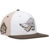 Men's Los Angeles Angels Pro Standard White/Brown Chocolate Ice Cream Drip Snapback Hat -CapNation Shop brown los angeles angels chocolate ice cream drip snapback hat ss5 p 200006418pv 1u 7mzswgt9bfdavjrzjntfv 8ul0ljrej7djrcomh4nw