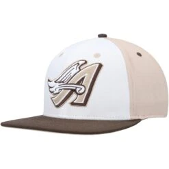 Men's Los Angeles Angels Pro Standard White/Brown Chocolate Ice Cream Drip Snapback Hat -CapNation Shop brown los angeles angels chocolate ice cream drip snapback hat ss5 p 200006418pv 3u 7mzswgt9bfdavjrzjntfv eche0nzyddvjwvb8l9o3