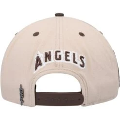 Men's Los Angeles Angels Pro Standard White/Brown Chocolate Ice Cream Drip Snapback Hat -CapNation Shop brown los angeles angels chocolate ice cream drip snapback hat ss5 p 200006418pv 4u 7mzswgt9bfdavjrzjntfv m2714mjzasjfakgrm1y0