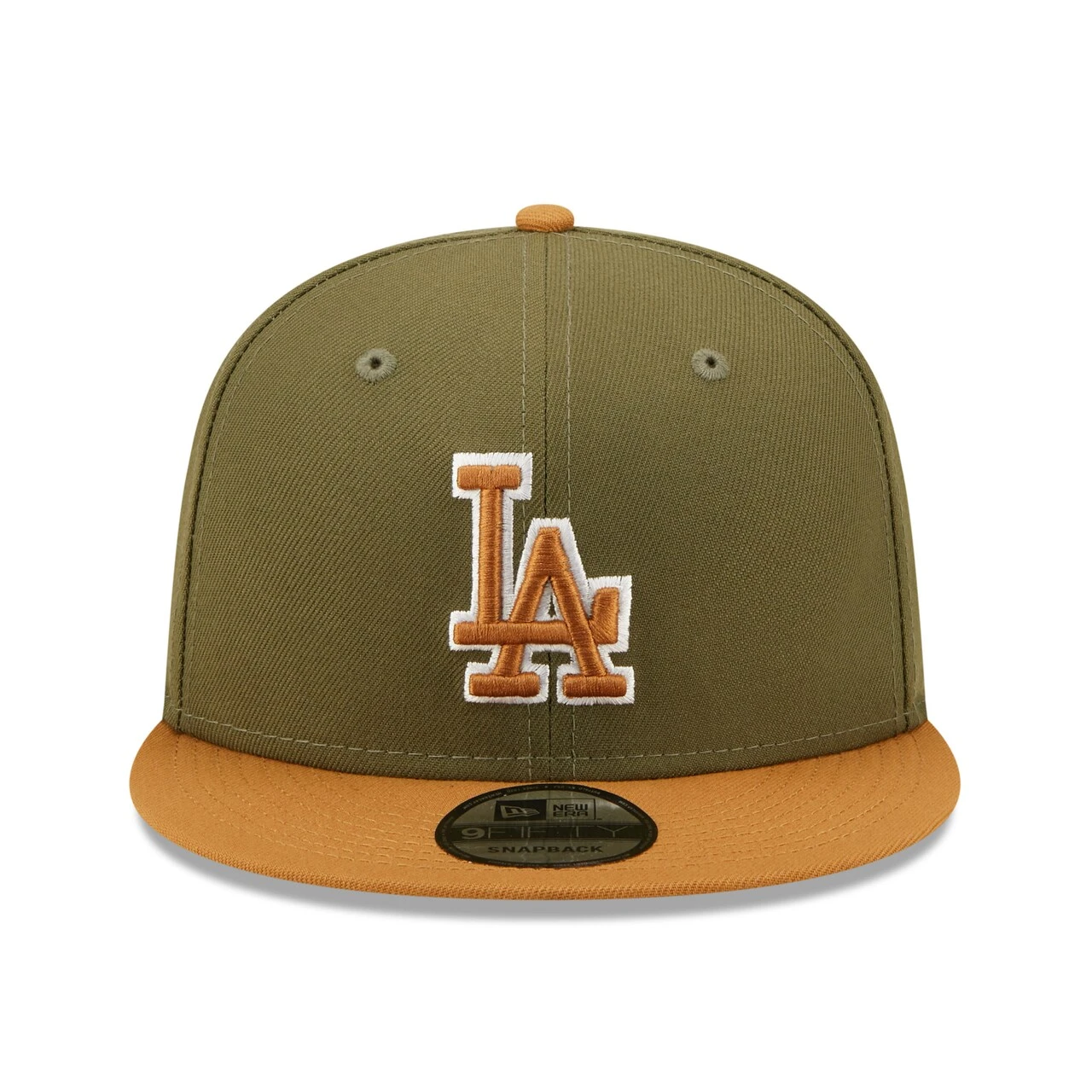 Men's Los Angeles Dodgers New Era Green/Brown Color Pack Two-Tone 9FIFTY Snapback Hat 4 Men's Los Angeles Dodgers New Era Green/Brown Color Pack Two-Tone 9FIFTY Snapback Hat - Image 2