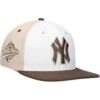 Men's New York Yankees Pro Standard White/Brown Chocolate Ice Cream Drip Snapback Hat -CapNation Shop brown new york yankees chocolate ice cream drip snapback hat ss5 p 200006421pv 1u v4zdy5vi7wg5so9fqxxtv 23aztqeqfuqdsm6m1gid