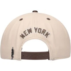 Men's New York Yankees Pro Standard White/Brown Chocolate Ice Cream Drip Snapback Hat -CapNation Shop brown new york yankees chocolate ice cream drip snapback hat ss5 p 200006421pv 4u v4zdy5vi7wg5so9fqxxtv vdoye7j1dmmvmmtdzcox
