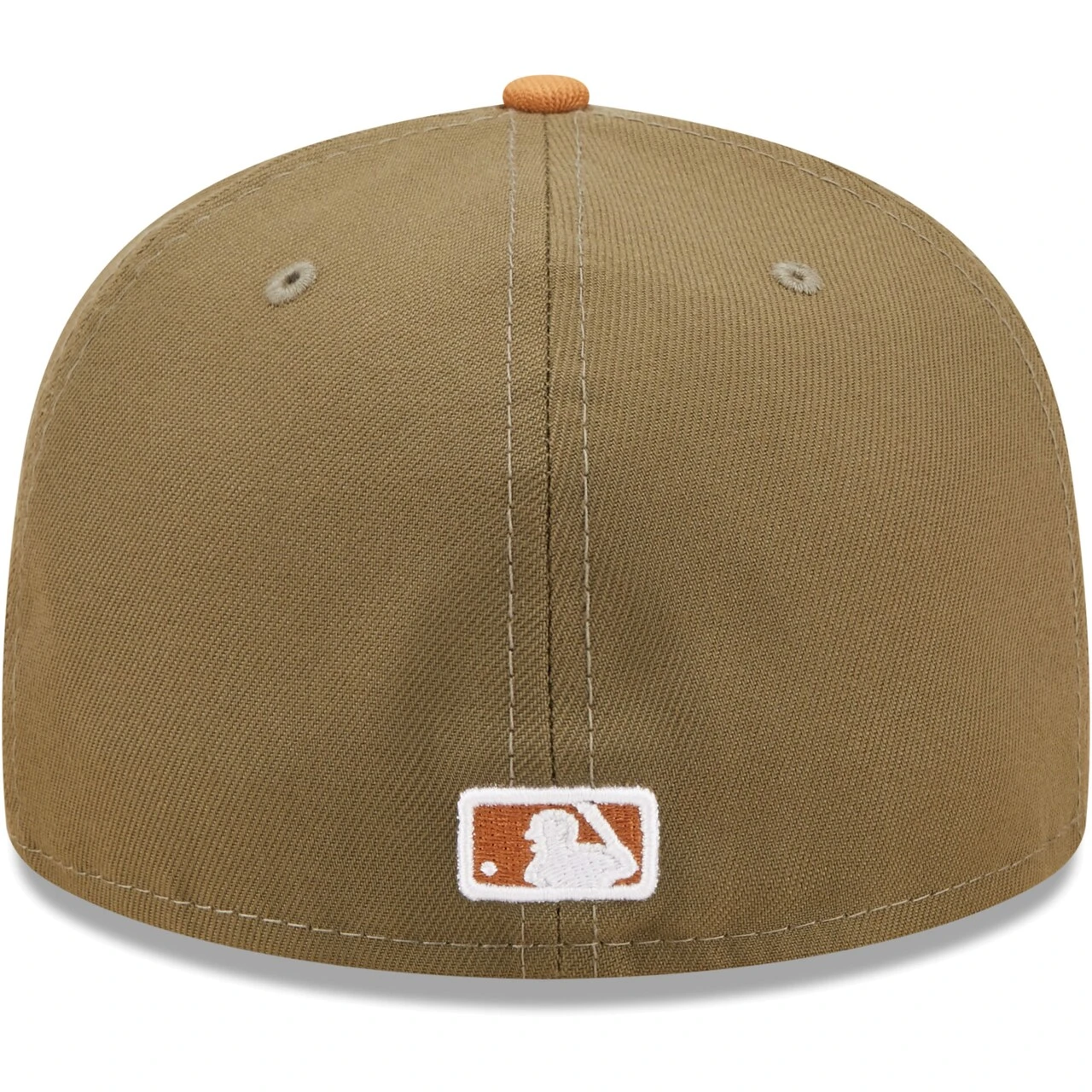 Men's New York Yankees New Era Olive/Brown Two-Tone Color Pack 59FIFTY Fitted Hat - Image 4