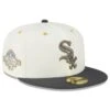 Men's Chicago White Sox New Era Cream/Charcoal 2003 MLB All-Star Game Chrome 59FIFTY Fitted Hat -CapNation Shop charcoal chicago white sox 2003 mlb all star game chrome 59fifty fitted hat ss5 p 4640022pv 1u brfxddlfwwmo933arjr9v yb8shjilywrhheolisrh