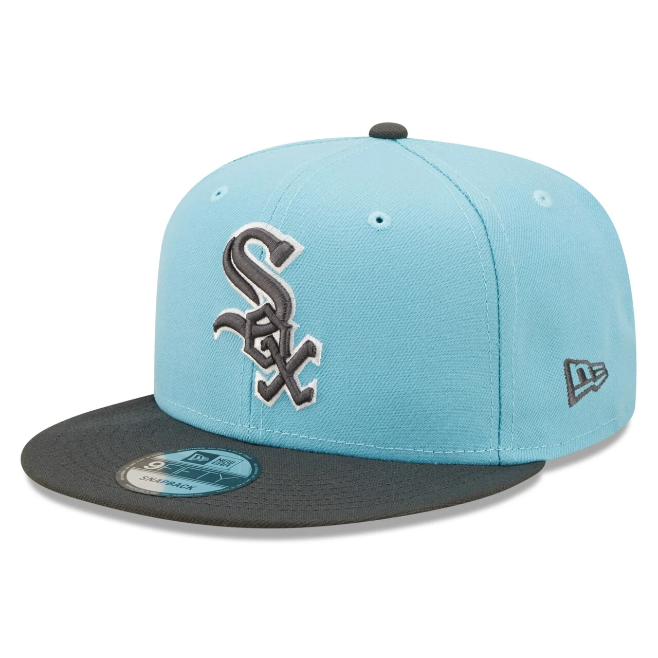 Men's Chicago White Sox New Era Light Blue/Charcoal Color Pack Two-Tone 9FIFTY Snapback Hat