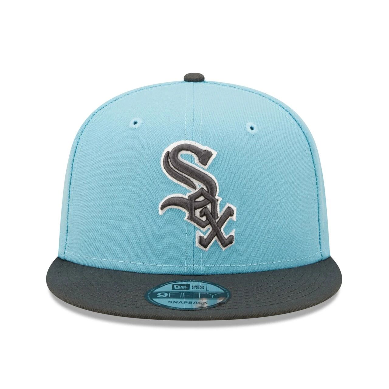 Men's Chicago White Sox New Era Light Blue/Charcoal Color Pack Two-Tone 9FIFTY Snapback Hat - Image 2