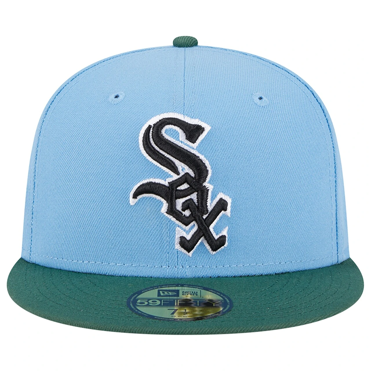 Men's Chicago White Sox New Era Sky Blue/Cilantro 2005 World Series 59FIFTY Fitted Hat 4 Men's Chicago White Sox New Era Sky Blue/Cilantro 2005 World Series 59FIFTY Fitted Hat - Image 2