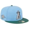 Men's Los Angeles Angels New Era Sky Blue/Cilantro 2002 World Series 59FIFTY Fitted Hat -CapNation Shop cilantro los angeles angels 2002 world series 59fifty fitted hat ss5 p 200006595pv 1u 50easkfeenhhzhgvh4tuv igdt3kqlavd7jrujaeby