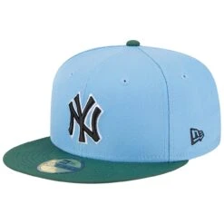 Men's New York Yankees New Era Sky Blue/Cilantro 2000 Subway Series 59FIFTY Fitted Hat -CapNation Shop cilantro new york yankees 2000 subway series 59fifty fitted hat ss5 p 200006598pv 3u psinm3pbeta5oim2zxjnv h6zsgy0skudz0agejot0