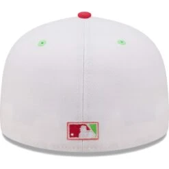 Men's Los Angeles Dodgers New Era White/Coral 100th Anniversary Strawberry Lolli 59FIFTY Fitted Hat -CapNation Shop coral los angeles dodgers 100th anniversary strawberry lolli 59fifty fitted hat ss5 p 4770958pv 4u nbelqhdr7hgj2eawhar3v dfvvdtz61a5dz2rwjzjp