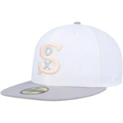 Men's Chicago White Sox New Era White/Gray 1917 World Series Side Patch Peach Undervisor 59FIFTY Fitted Hat -CapNation Shop gray chicago white sox 1917 world series side patch peach undervisor 59fifty fitted hat ss5 p 4596913pv 3u o319gr8aybpt8vheh792v oxq4ppmj8mlgcxs3rhaj