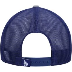 Men's Los Angeles Dodgers New Era Royal/Gray Logo Zoom Trucker 9FIFTY Snapback Hat -CapNation Shop gray los angeles dodgers logo zoom trucker 9fifty snapback hat ss5 p 4640794pv 4u qdxaqhwzsva5fcujfyc3v cleome5q962axqbjnfgi
