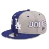 Men's Los Angeles Dodgers New Era Royal/Gray Team Split 9FIFTY Snapback Hat -CapNation Shop gray los angeles dodgers team split 9fifty snapback hat ss5 p 4870451pv 1u 8jhmxo5dcqvurroeha5rv ml5c5hsticirz8ewkura