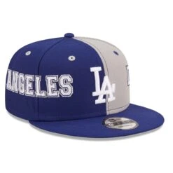 Men's Los Angeles Dodgers New Era Royal/Gray Team Split 9FIFTY Snapback Hat -CapNation Shop gray los angeles dodgers team split 9fifty snapback hat ss5 p 4870451pv 3u 8jhmxo5dcqvurroeha5rv gsjvu8irxfumqwadcsqu