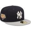 Men's New York Yankees New Era Navy/Gray 2009 World Series Champions Letterman 59FIFTY Fitted Hat -CapNation Shop gray new york yankees 2009 world series champions letterman 59fifty fitted hat ss5 p 4870370pv 1u 7vlgectfnwvqjj2edpw3v gpi1pervmr2rb1iwfrrh