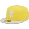 Men's New York Yankees New Era Yellow/Gray Spring Color Pack Two-Tone 59FIFTY Fitted Hat 1 Men's New York Yankees New Era Yellow/Gray Spring Color Pack Two-Tone 59FIFTY Fitted Hat -CapNation Shop gray new york yankees spring color pack two tone 59fifty fitted hat pi4414000 altimages ff 4414357 cae6051ee9488fc476f4alt1 full