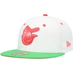 Men's Baltimore Orioles New Era White/Green 50th Anniversary Watermelon Lolli 59FIFTY Fitted Hat -CapNation Shop green baltimore orioles 50th anniversary watermelon lolli 59fifty fitted hat ss5 p 4784144pv 3u l5xienqbbkbcxzr4dwdmv x6zdyg3blkdkit6seqkg