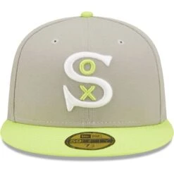 Men's Chicago White Sox New Era Gray/Green 1917 World Series Cyber 59FIFTY Fitted Hat -CapNation Shop green chicago white sox 1917 world series cyber 59fifty fitted hat pi4691000 altimages ff 4691854 ddef3cbda5e7ddc83febalt2 full