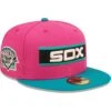 Men's Chicago White Sox New Era Pink/Green Cooperstown Collection Comiskey Park Passion Forest 59FIFTY Fitted Hat -CapNation Shop green chicago white sox cooperstown collection comiskey park passion forest 59fifty fitted hat ss5 p 4789420pv 1u cxuwzrorttc75shmh0ulv k371idutj4rvkilvi9gt