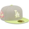 Men's Los Angeles Dodgers New Era Gray/Green 60th Anniversary Cyber 59FIFTY Fitted Hat -CapNation Shop green los angeles dodgers 60th anniversary cyber 59fifty fitted hat pi4691000 altimages ff 4691832 7845879511228a8815abalt1 full