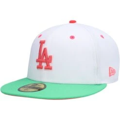 Men's Los Angeles Dodgers New Era White/Green Watermelon Lolli 59FIFTY Fitted Hat -CapNation Shop green los angeles dodgers watermelon lolli 59fifty fitted hat ss5 p 4784155pv 3u 5oadjy6khrsth2nhufcav llemdze8txebmrujxhbq