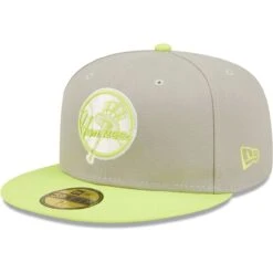 Men's New York Yankees New Era Gray/Green 1956 World Series Cyber 59FIFTY Fitted Hat -CapNation Shop green new york yankees 1956 world series cyber 59fifty fitted hat pi4691000 altimages ff 4691837 36ebdda0b197dc789a73alt3 full