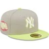 Men's New York Yankees New Era Gray/Green 45th Anniversary Cyber 59FIFTY Fitted Hat 2 Men's New York Yankees New Era Gray/Green 45th Anniversary Cyber 59FIFTY Fitted Hat -CapNation Shop green new york yankees 45th anniversary cyber 59fifty fitted hat pi4691000 altimages ff 4691857 98f027b366508de1be6balt1 full