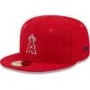 Infant Los Angeles Angels New Era Red My First 59FIFTY Fitted Hat -CapNation Shop infant new era red los angeles angels my first 59fifty fitted hat ss5 p 4418041pv 1u dn4kzkgys2dasd4msabuv ee6zaha1r21guvvzl4ch