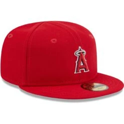 Infant Los Angeles Angels New Era Red My First 59FIFTY Fitted Hat -CapNation Shop infant new era red los angeles angels my first 59fifty fitted hat ss5 p 4418041pv 3u dn4kzkgys2dasd4msabuv 7qgy1qlbz7gev5uv18pl