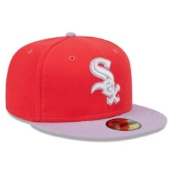 Men's Chicago White Sox New Era Red/Lavender Spring Color Two-Tone 59FIFTY Fitted Hat -CapNation Shop lavender chicago white sox spring color two tone 59fifty fitted hat ss5 p 5000215pv 3u qy4uxihxs9vlz31dc8scv a0uenh5hahrffkb91mef