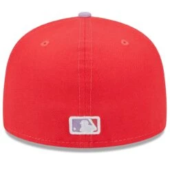 Men's Los Angeles Angels New Era Red/Lavender Spring Color Two-Tone 59FIFTY Fitted Hat -CapNation Shop lavender los angeles angels spring color two tone 59fifty fitted hat ss5 p 5000230pv 4u jspqxzn8rhpun2wivd2gv afef3a3iuelvdkepsvjf